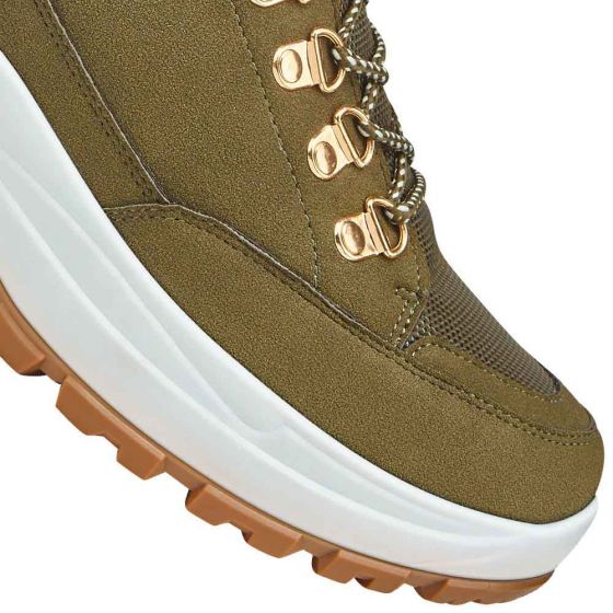 BOTA CASUAL GOODYEAR 206A ~ DAMA Verde CASUAL