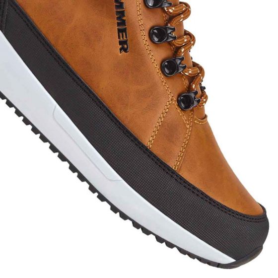 TENIS CASUALES TIPO BOTA HUMMER 7800 ~ CABALLERO Cafe CASUAL