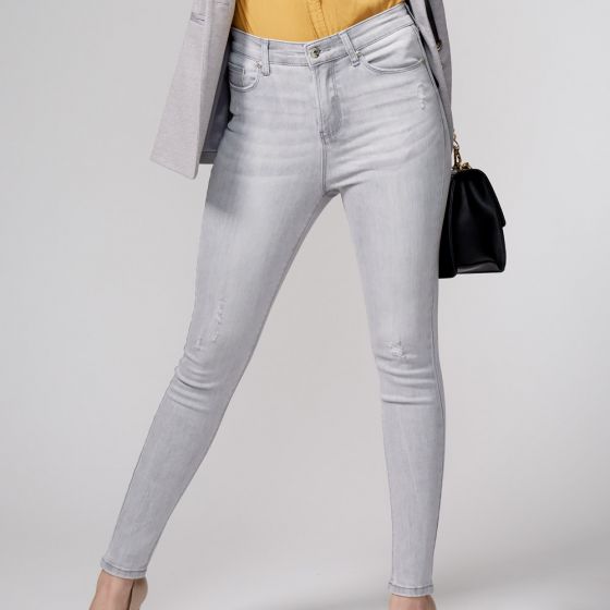 JEANS CASUAL ATMOSPHERE DNM 7730 ~ DAMA Gris