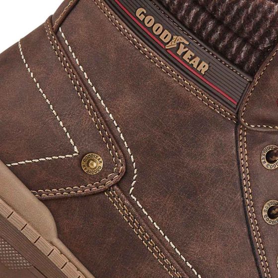 Brown Casual Boots for Men Goodyear 9230