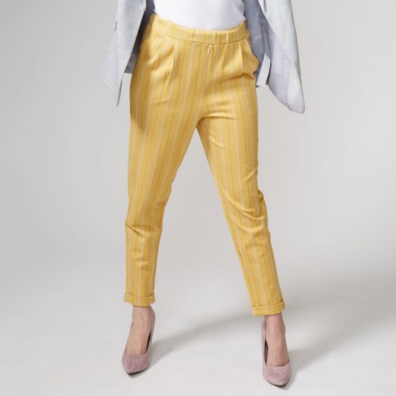 PANTALON CASUAL HOLLY LAND 1317 ~ DAMA Amarillo
