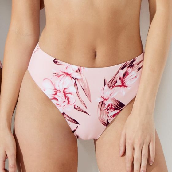 PANTALETA DE PLAYA HOLLY LAND 119P ~ DAMA Rosa