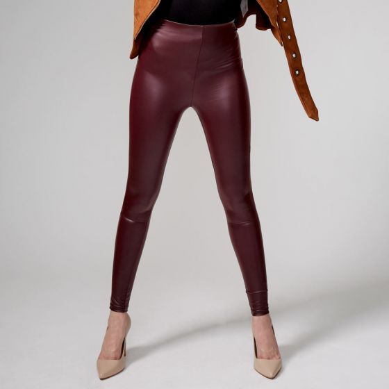 LEGGINGS CASUAL HOLLY LAND 4090 ~ DAMA Rojo