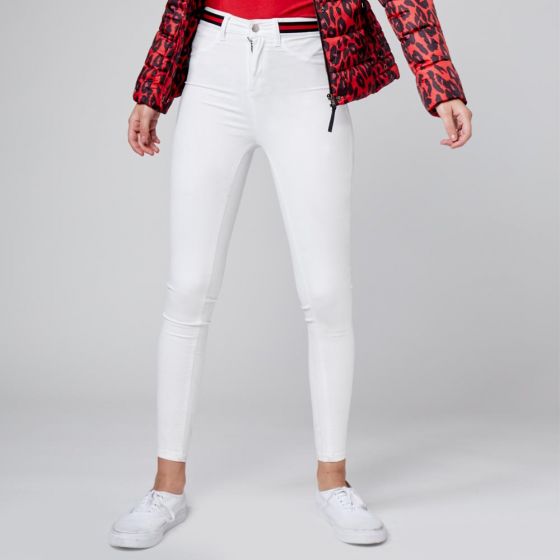 JEANS CASUAL ATMOSPHERE DNM 8931 ~ DAMA Blanco