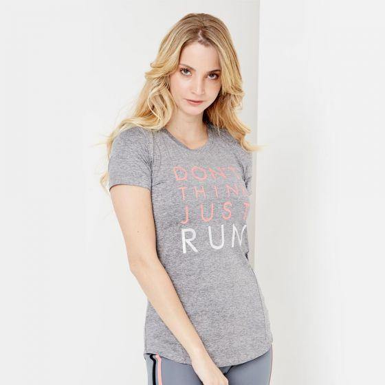 Playera Deportiva Gris para Mujer Prokennex W015 - Conceptos