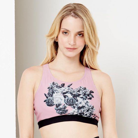 Brasiere Deportivo Rosa para Mujer Prokennex B081 - Conceptos
