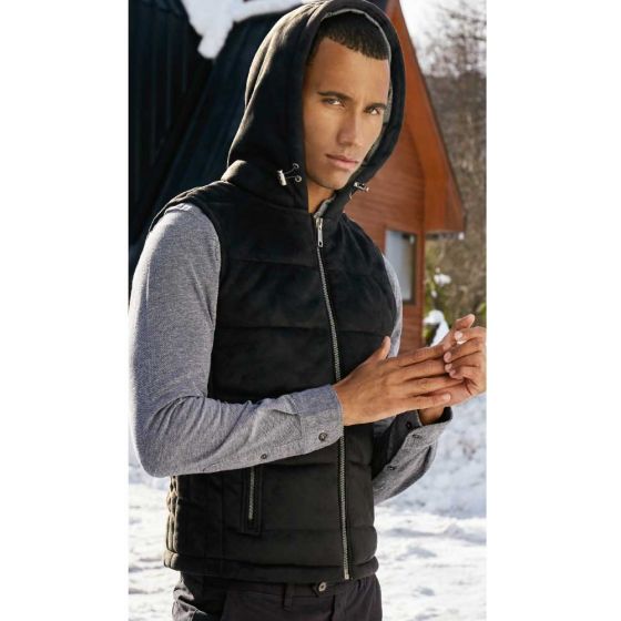 CHALECO CASUAL D.E.E.P SELECTION ZV08 ~ CABALLERO Negro
