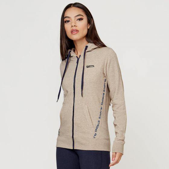 Chamarra Casual Café para Mujer Prokennex 5428 - Conceptos