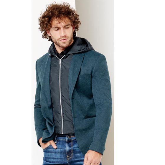 SACO CASUAL D.E.E.P SELECTION 1103 ~ CABALLERO Azul