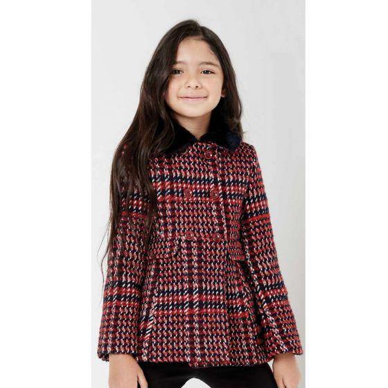 ABRIGO CASUAL PINK BY PRICE SHOES 2830 ~ NIÑA Rojo