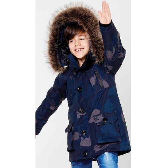 Chamarra Casual Azul Niño Kebo Kids 02BN