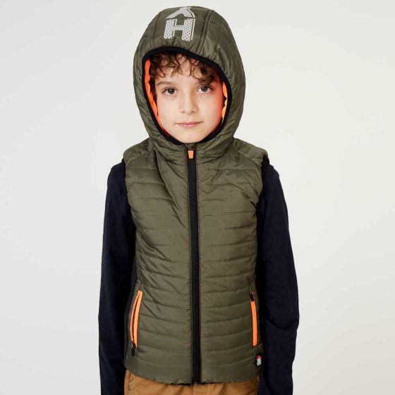 CHALECO CASUAL KEBO KIDS S301 ~ NIÑO Verde