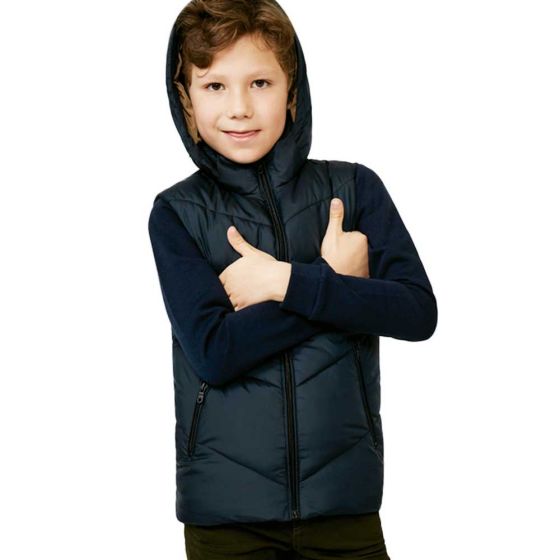 CHALECO CASUAL KEBO KIDS KM06 ~ NIÑO Azul