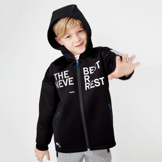 Conjunto Casual Negro Niño Kebo Kids 8347