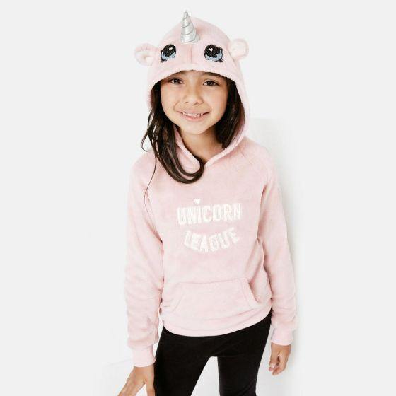 SUDADERA CASUAL PINK BY PRICE SHOES HTUN ~ NIÑA Rosa