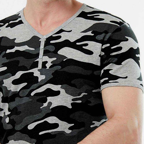 Camisa Negra Hombre Kebo Raw G999