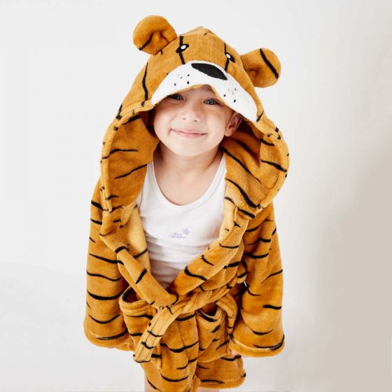 Bata para Dormir Naranja Niño Kebo Kids MB08