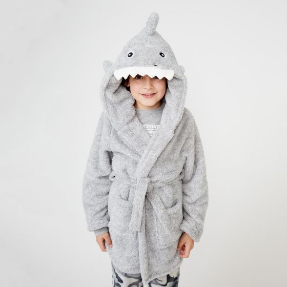 Bata para Dormir Gris Niño Kebo Kids MB12