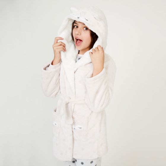 BATA PARA DORMIR PINK BY PRICE SHOES MG13 ~ NIÑA Blanco