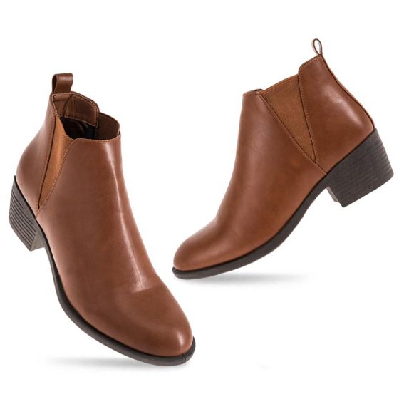 Botas Casuales Cafés Mujer Tierra Bendita G682