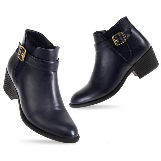 Botas Casuales Azules Mujer Tierra Bendita G686