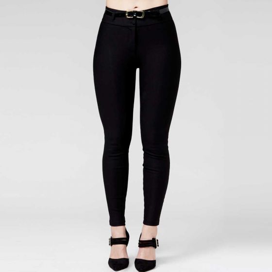 LEGGINGS FORMAL PARIS HILTON LMAR ~ DAMA Negro