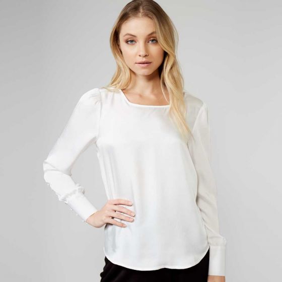 BLUSON CASUAL HOLLY LAND HG45 ~ DAMA Blanco