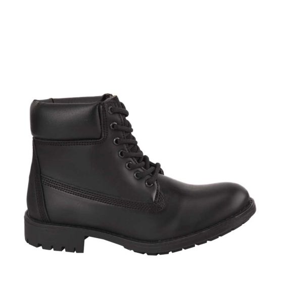 Black Heavy style boots for Men Kebo 3003