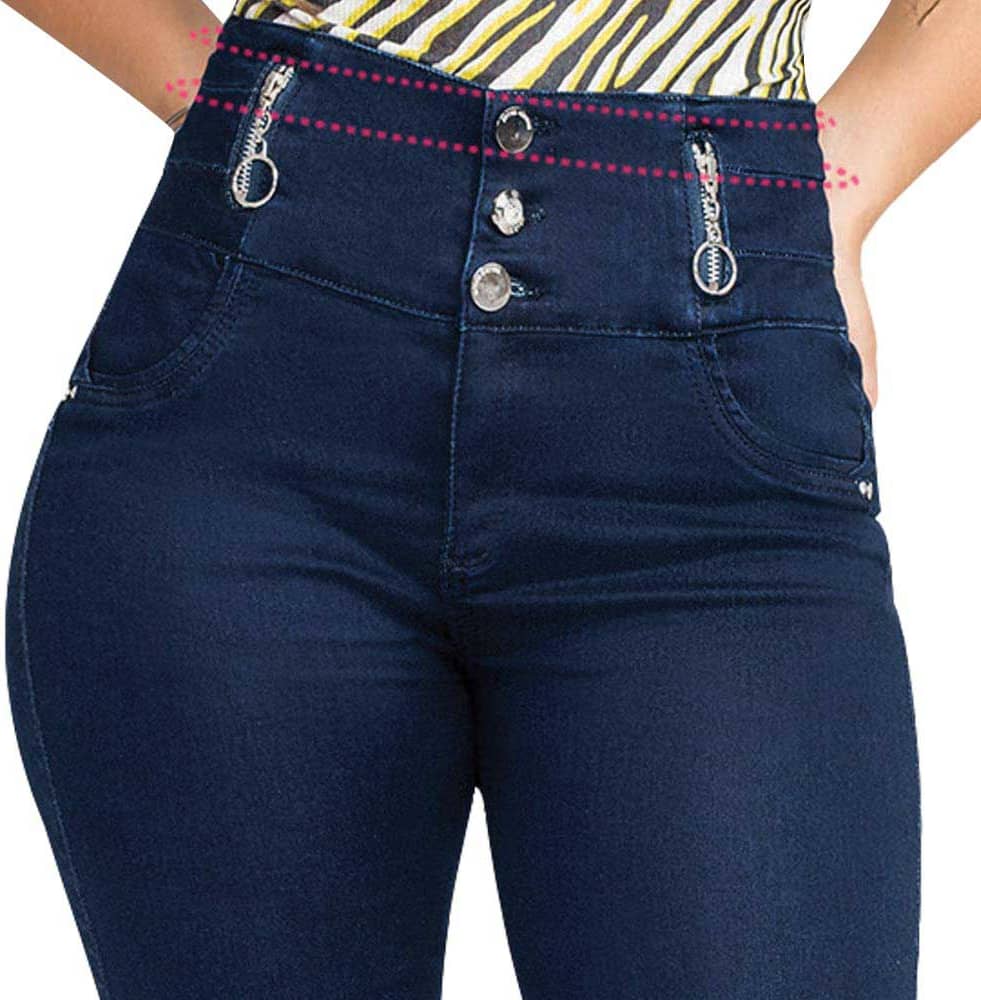 SEVEN ELEVEN Jeans Mujer Pantalones Dama Corte Colombiano