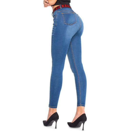 JEANS CASUAL ATMOSPHERE DNM 8707 ~ DAMA Gris