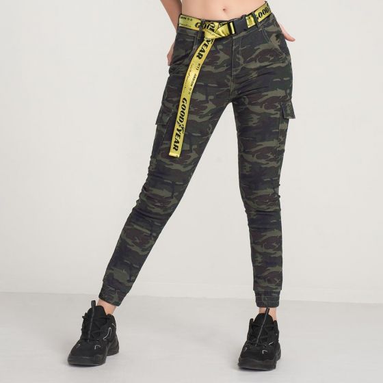 JEANS CASUAL GOODYEAR 8624 ~ DAMA Verde