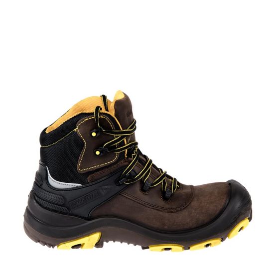 Brown Safety Industrial Boots for Men Goodyear - Main Image