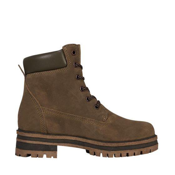 Botas Hiker de Montaña Cafés para Mujer Hpc Polo 3901 - Conceptos