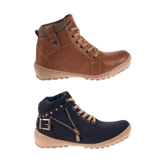 Botas Casuales Multicolor Mujer Kebo 1220