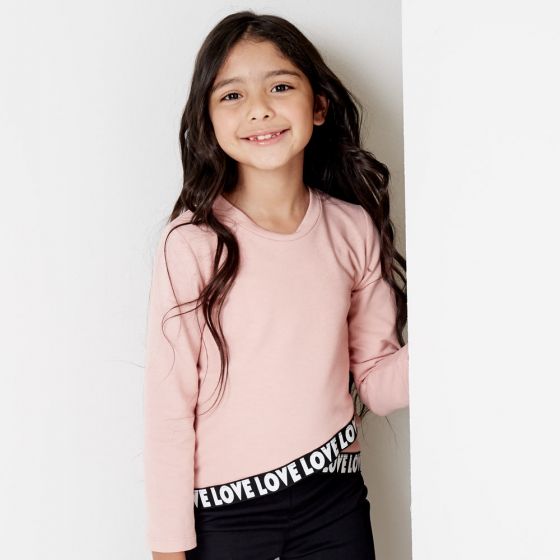 CONJUNTO CASUAL PINK BY PRICE SHOES 4830 ~ NIÑA Rosa