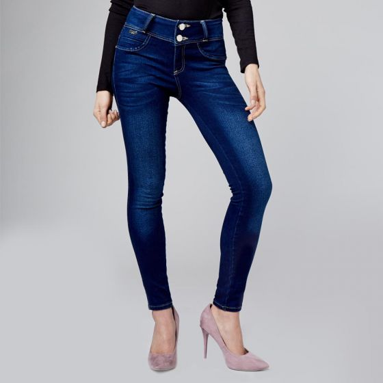 JEANS CASUAL FERGINO 1927 ~ DAMA Azul