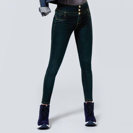 JEANS CASUAL FERGINO 8112 ~ DAMA Verde