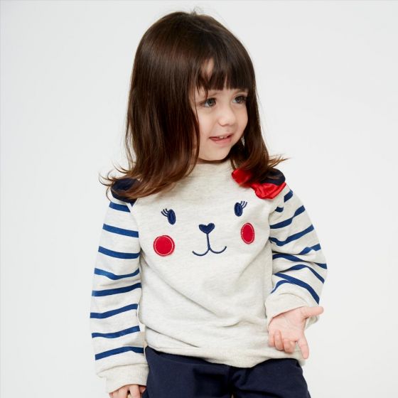 CONJUNTO CASUAL PINK BABY BY PRICE SHOES 7304 ~ BEBA Azul