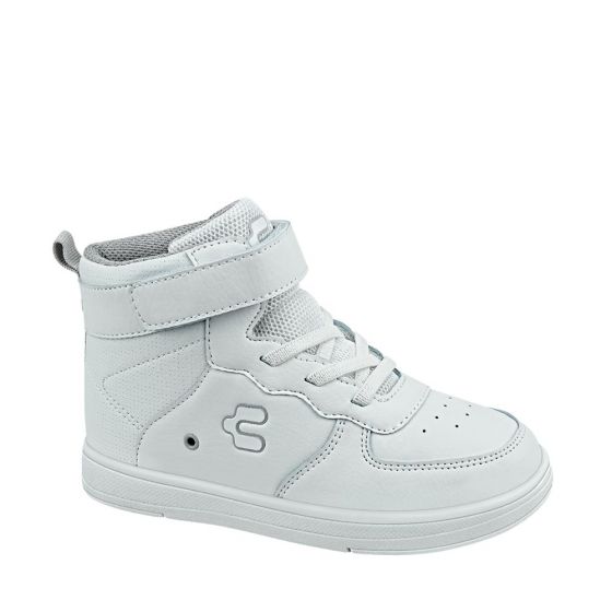 TENIS CASUAL SKATE CHARLY 9065 ~ NIÑO Blanco