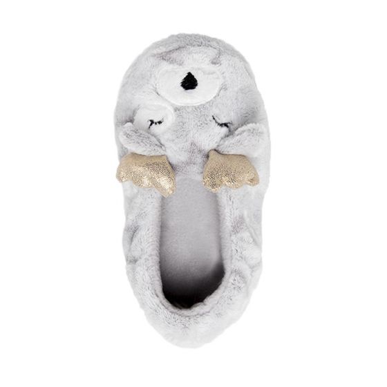 PANTUFLA PINK BY PRICE SHOES RENO ~ NIÑA Gris