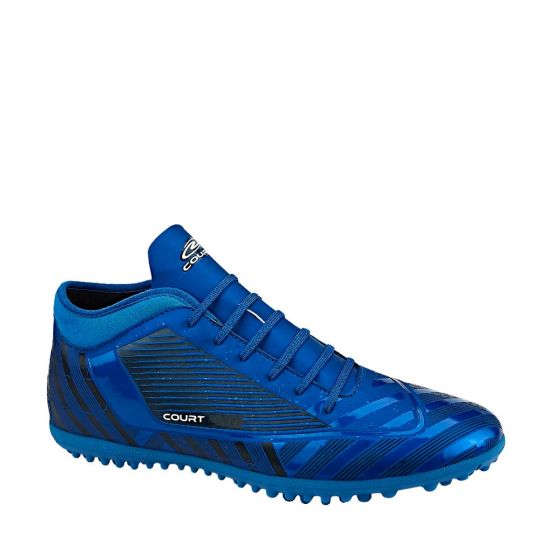 TENIS DEPORTIVO PARA FUTBOL COURT 3326 ~ CABALLERO Azul