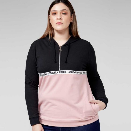 SUDADERA TALLAS ESPECIALES PROKENNEX 3513 ~ DAMA Rosa