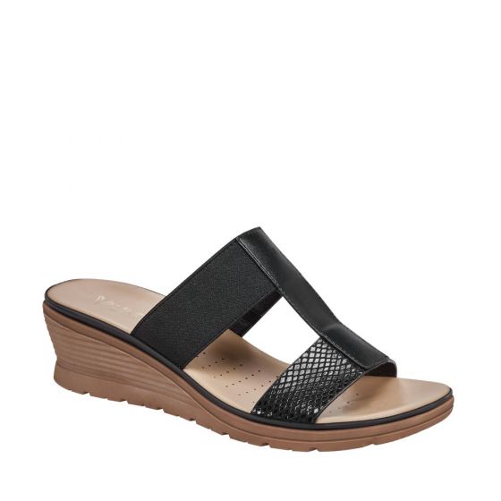 SANDALIA CASUAL VI LINE 9298 ~ DAMA Negro