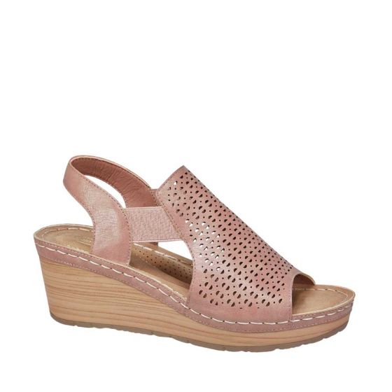 SANDALIA CONFORT SHOSH 1532 ~ DAMA Rosa
