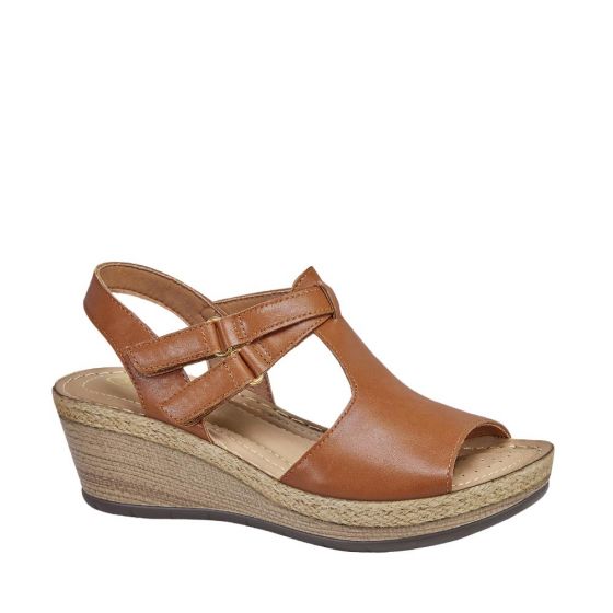 SANDALIA CONFORT SHOSH 1722 ~ DAMA Azul