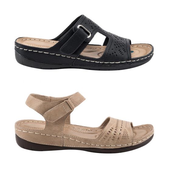 SANDALIA CONFORT SHOSH 9502 ~ DAMA Multicolor