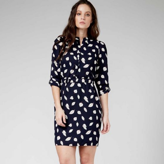 VESTIDO CASUAL YAELI FASHION 1049 ~ DAMA Azul