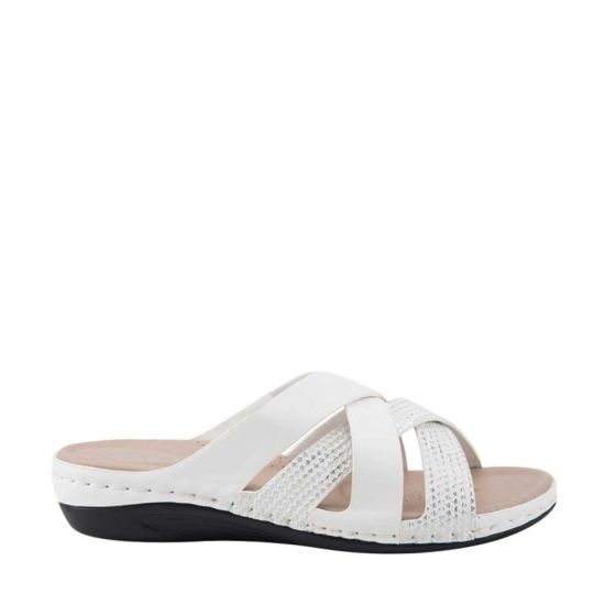 SANDALIA CONFORT SHOSH 9393 ~ DAMA Blanco