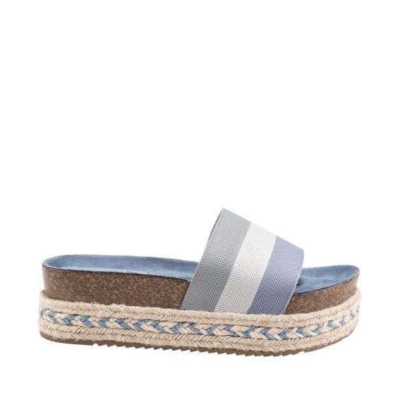 SANDALIA CASUAL VI LINE FASHION 2432 ~ DAMA Azul