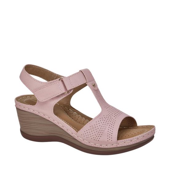 SANDALIA CONFORT SHOSH 8810 ~ DAMA Rosa